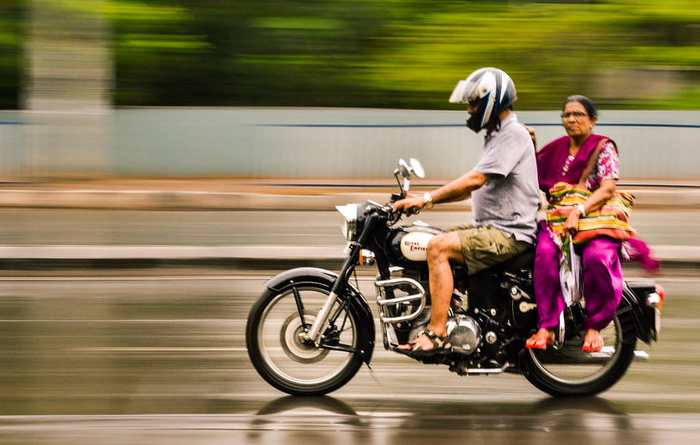 Rainy road representative image for monsoon road slip risk report