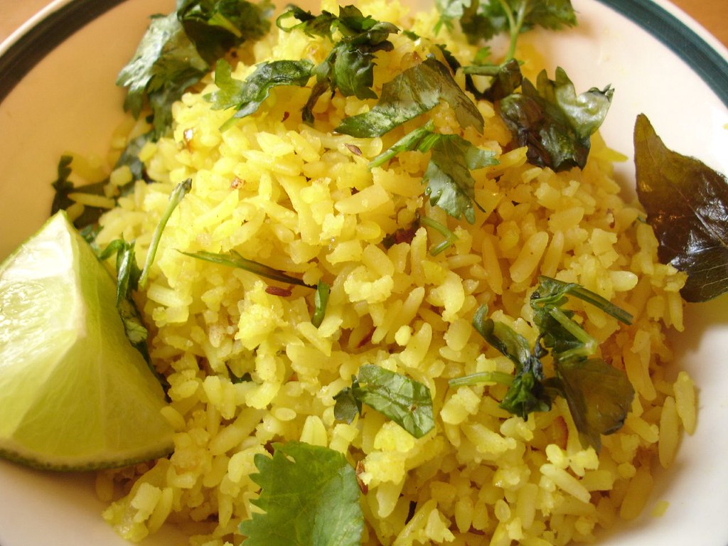 Rice dish image for washing rice science and health debate