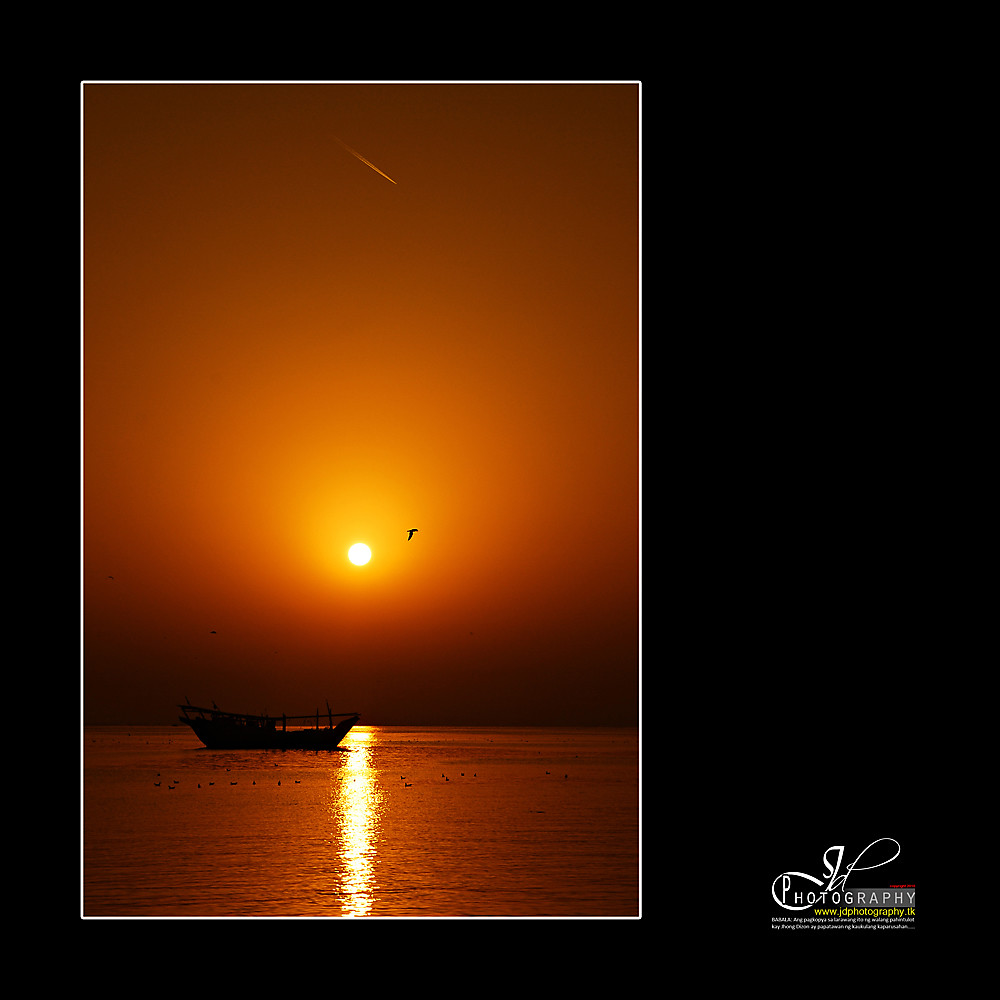 Coastal sunrise image for coastal wind warning report