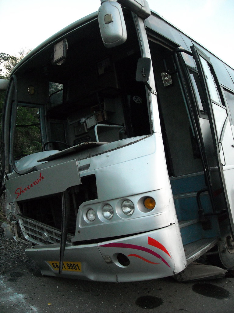 Road accident representative photo for Bhubaneswar Thar-bike crash report
