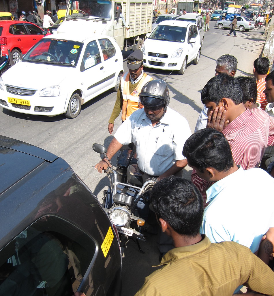 Collision reconstruction representative image for accident investigation news