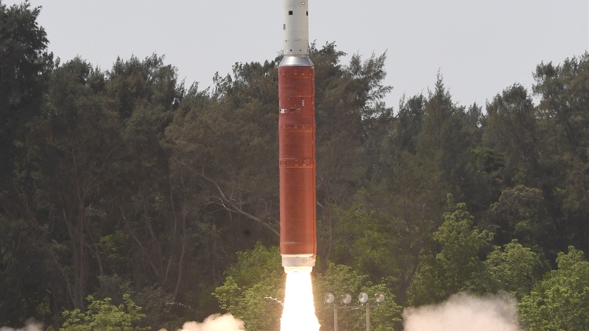 DRDO ballistic missile defence interceptor launch used as representative image for BMD tests story