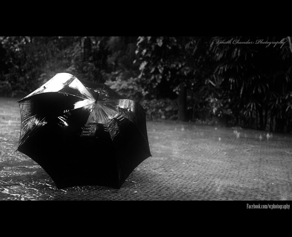 Rainy day representative photo for India weekend weather forecast report