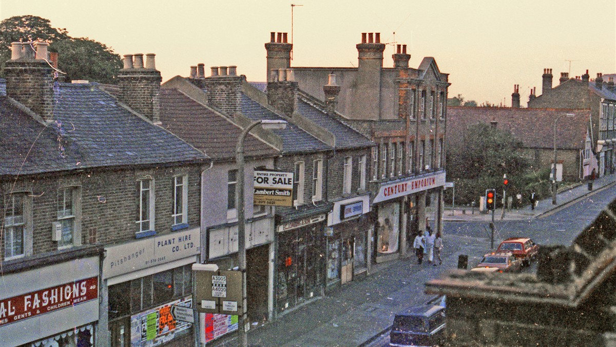 Southall street used as a representative image for London knife attack report