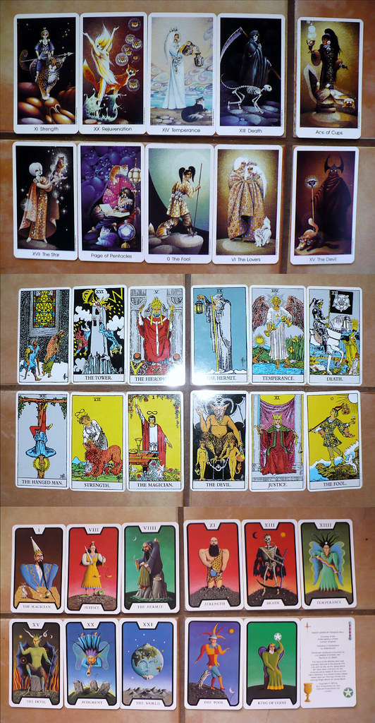 Tarot cards photo for Rashi tarot predictions report