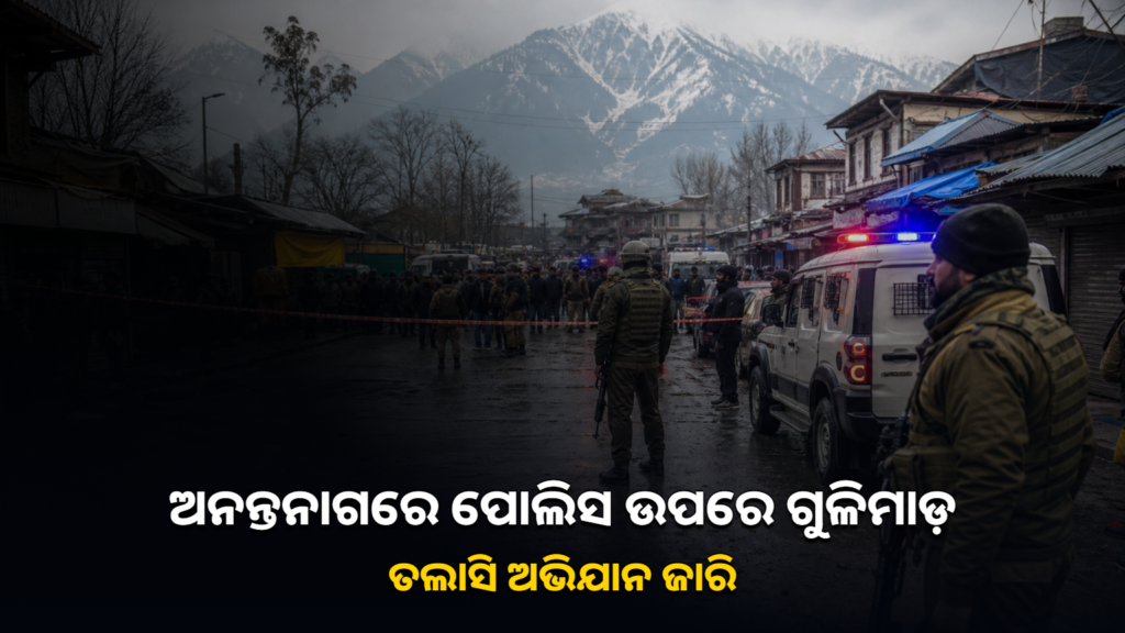 ଅନନ୍ତନାଗରେ ସୁରକ୍ଷା ଘଟଣା ପରେ ପୋଲିସ ତଲାସିର ପ୍ରତୀକୀୟ ଚିତ୍ର