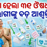 ରୋଗୀଙ୍କୁ ଆଶ୍ୱସ୍ତି: ଶସ୍ତା ହେଲା ୩୯ଟି ଜରୁରୀ ଔଷଧ