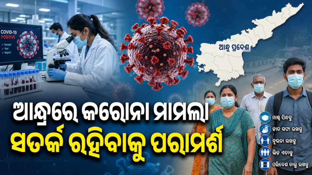 ଆନ୍ଧ୍ର ପ୍ରଦେଶରେ କରୋନା ମାମଲା, ସତର୍କ ରହିବାକୁ ପରାମର୍ଶ