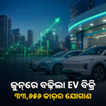 ଜୁନ୍‌ରେ ବଢ଼ିଲା ଇଲେକ୍ଟ୍ରିକ୍ କାର୍ ଯୋଗାଣ; ୩୩,୬୫୬ ୟୁନିଟ୍ ସହ ଟାଟା ଆଗରେ