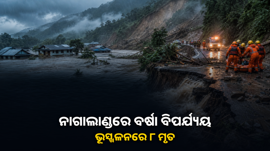 ନାଗାଲାଣ୍ଡରେ ବର୍ଷା ବିପର୍ଯ୍ୟୟ ଓ ଭୂସ୍ଖଳନ ପରେ ଉଦ୍ଧାର କାର୍ଯ୍ୟ