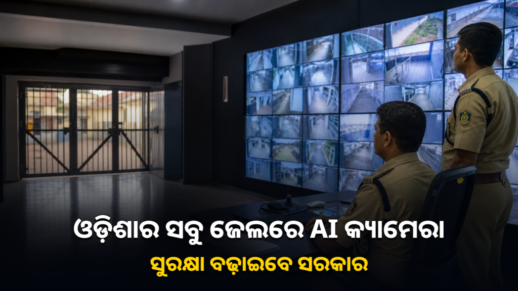 ଓଡ଼ିଶା ଜେଲ ସୁରକ୍ଷା ପାଇଁ AI କ୍ୟାମେରା ନିରୀକ୍ଷଣ