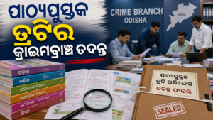 ଓଡ଼ିଶା ସ୍କୁଲ ପାଠ୍ୟପୁସ୍ତକ ତ୍ରୁଟି ଓ କ୍ରାଇମବ୍ରାଞ୍ଚ ତଦନ୍ତର ପ୍ରତୀକାତ୍ମକ ଛବି