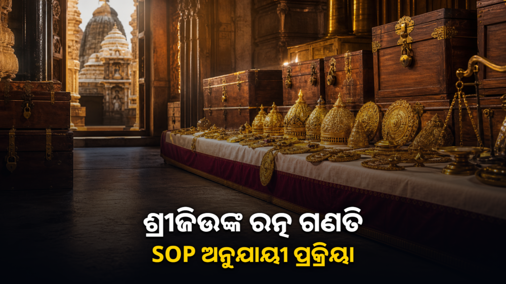 ଶ୍ରୀମନ୍ଦିରରେ ଶ୍ରୀଜିଉଙ୍କ ରତ୍ନ ଗଣତି
