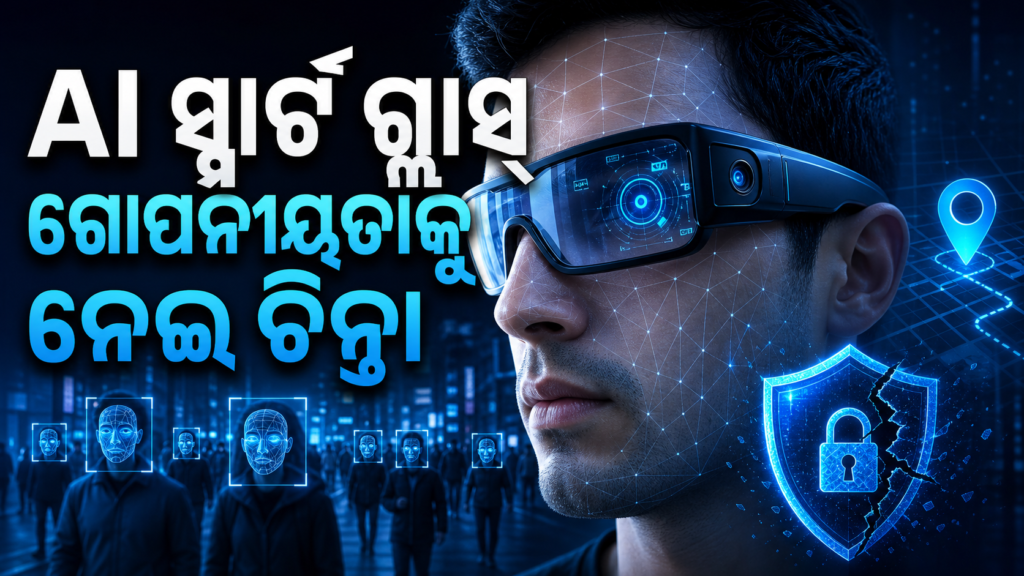 AI ସ୍ମାର୍ଟ ଗ୍ଲାସ୍‌କୁ ନେଇ ଗୋପନୀୟତା ଓ ଟ୍ରାକିଂ ଚିନ୍ତା