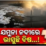 GRAP-1 ଲାଗୁ ସତ୍ତ୍ୱେ ବିଗୁଡ଼ୁଛି ସ୍ଥିତି: ଦିଲ୍ଲୀର ଅନେକ ଅଞ୍ଚଳରେ AQI ୨୫୦ ପାର୍, ଯମୁନା ନଦୀରେ ଭାସୁଛି ବିଷାକ୍ତ ଫେଣ